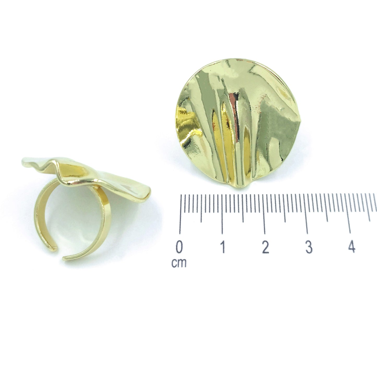 Anillo círculo plano