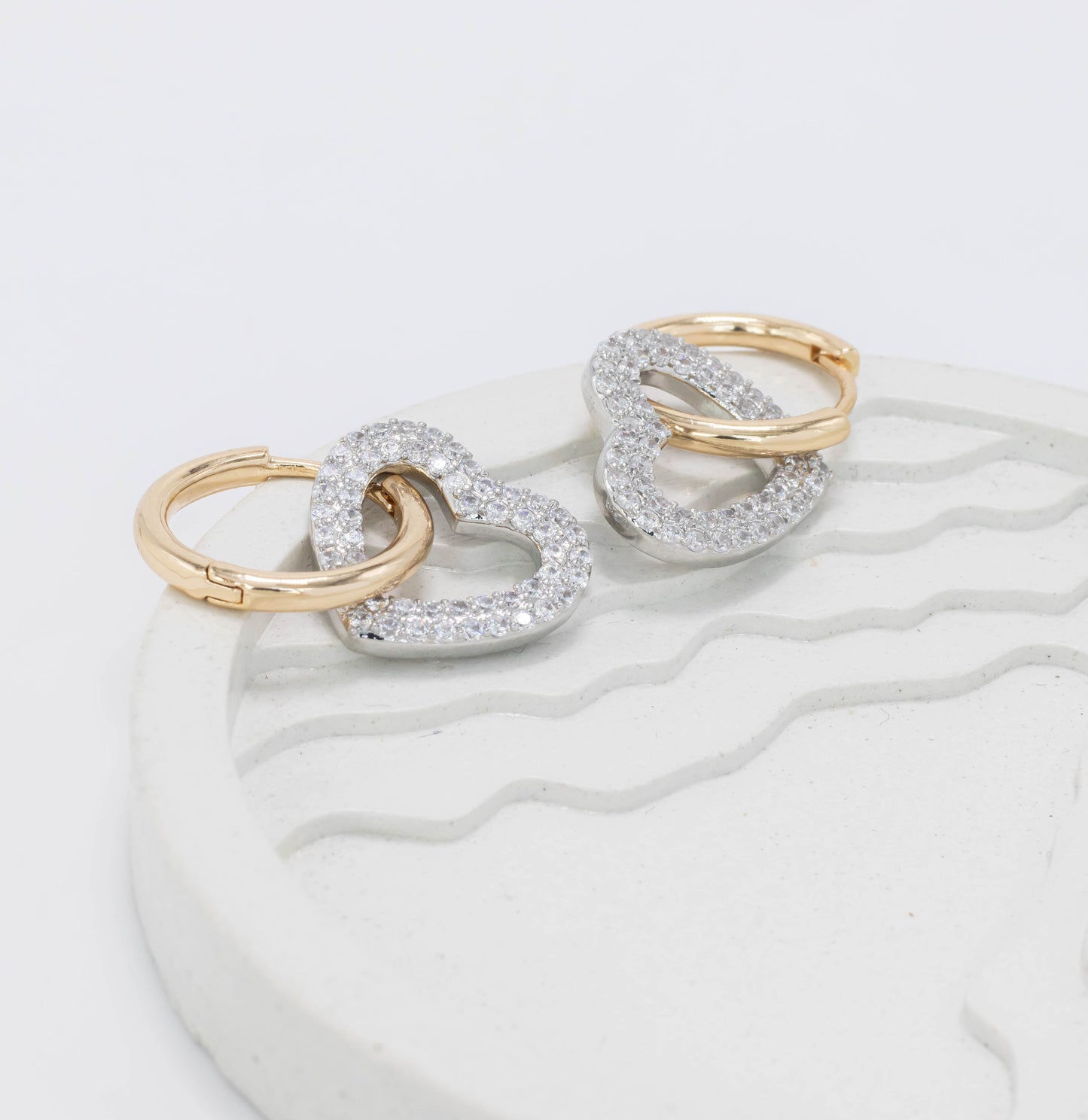 Arete dije corazon microzircones