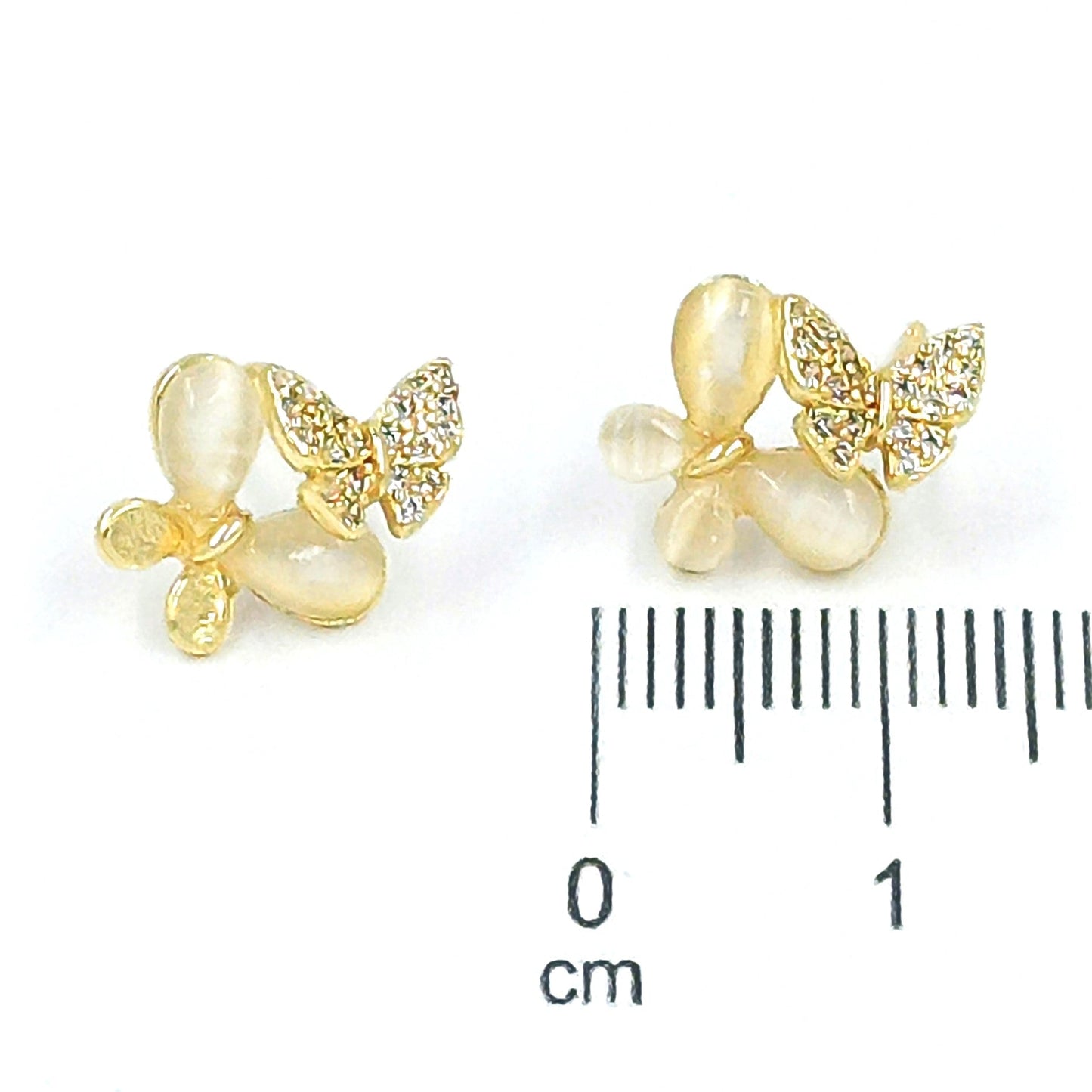 Arete dos mariposas