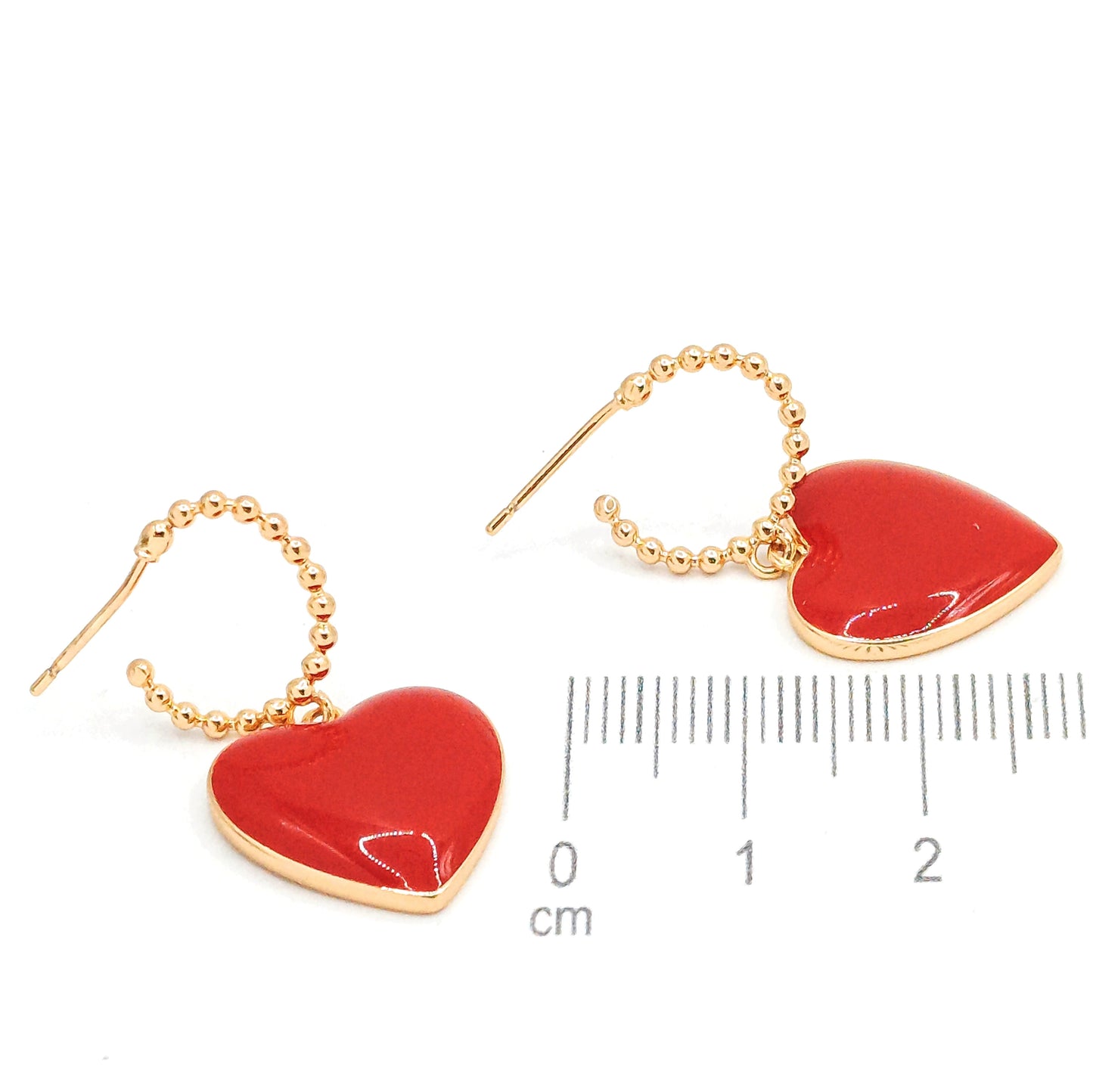 Candonga pequeña dije corazon (3cm)
