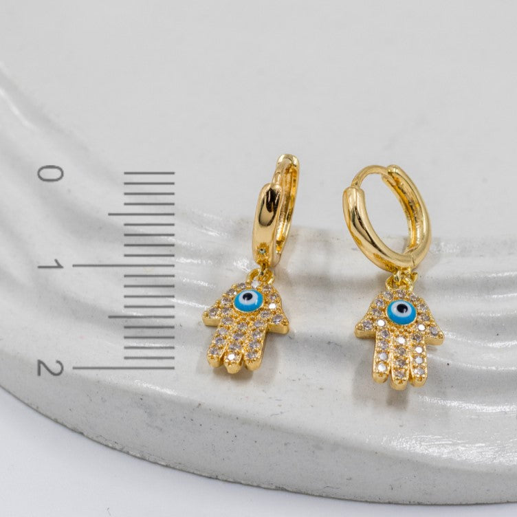 Candonga pequeña dije ojo turco (2cm)