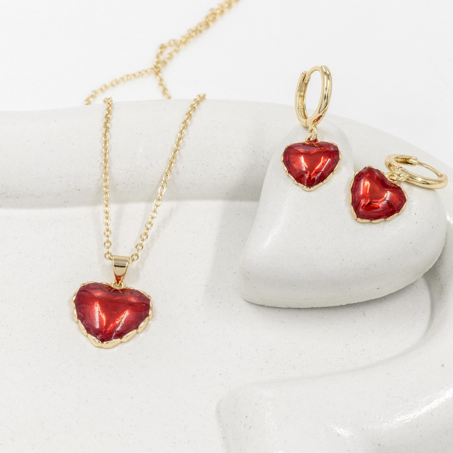 Duo set maxi corazon