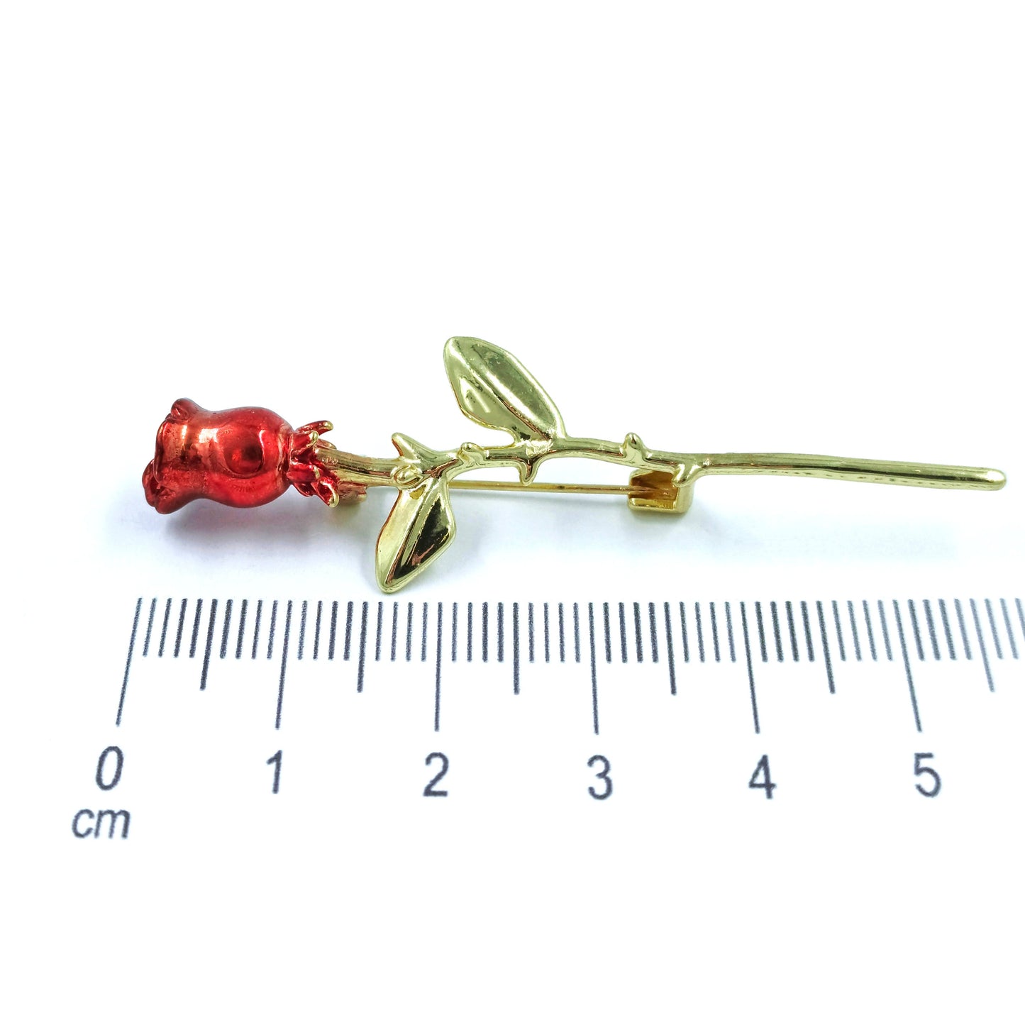 Broche rosa