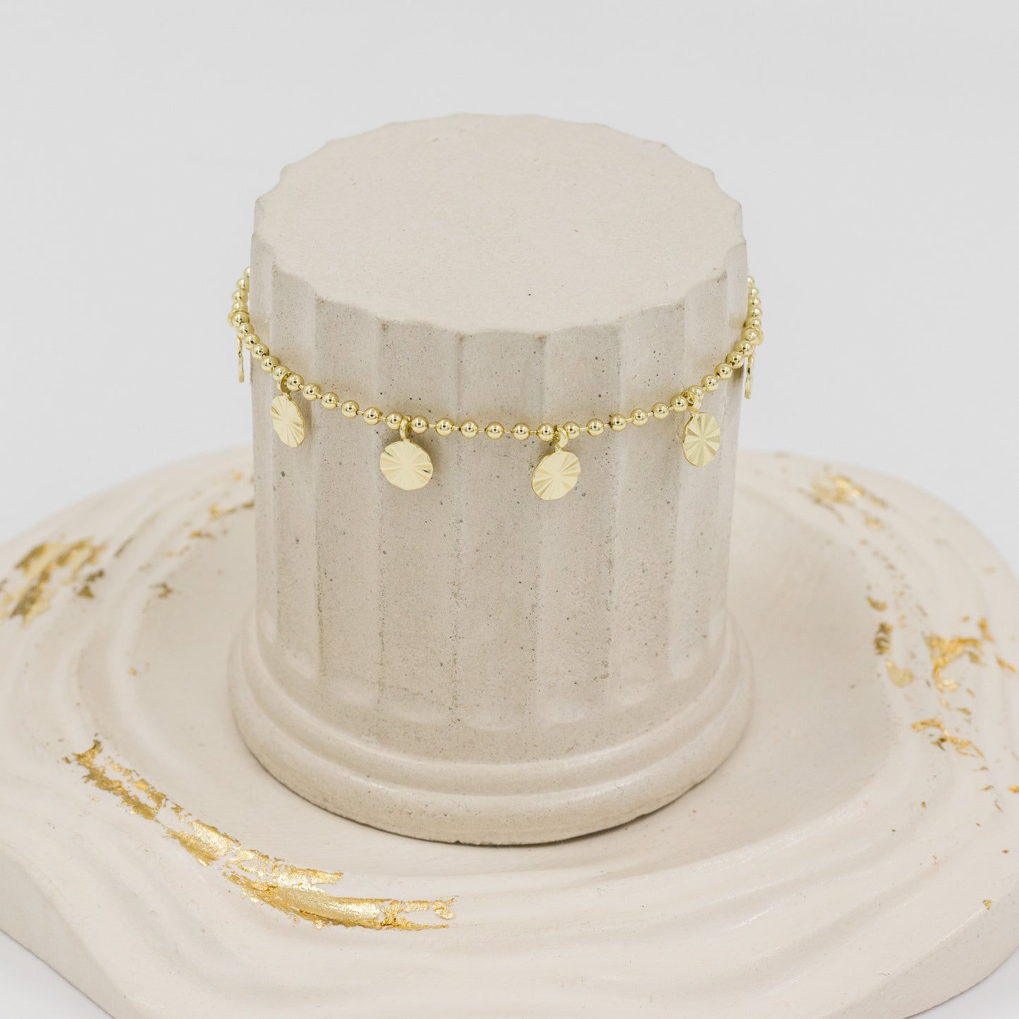 Pulsera dije aros diamantados