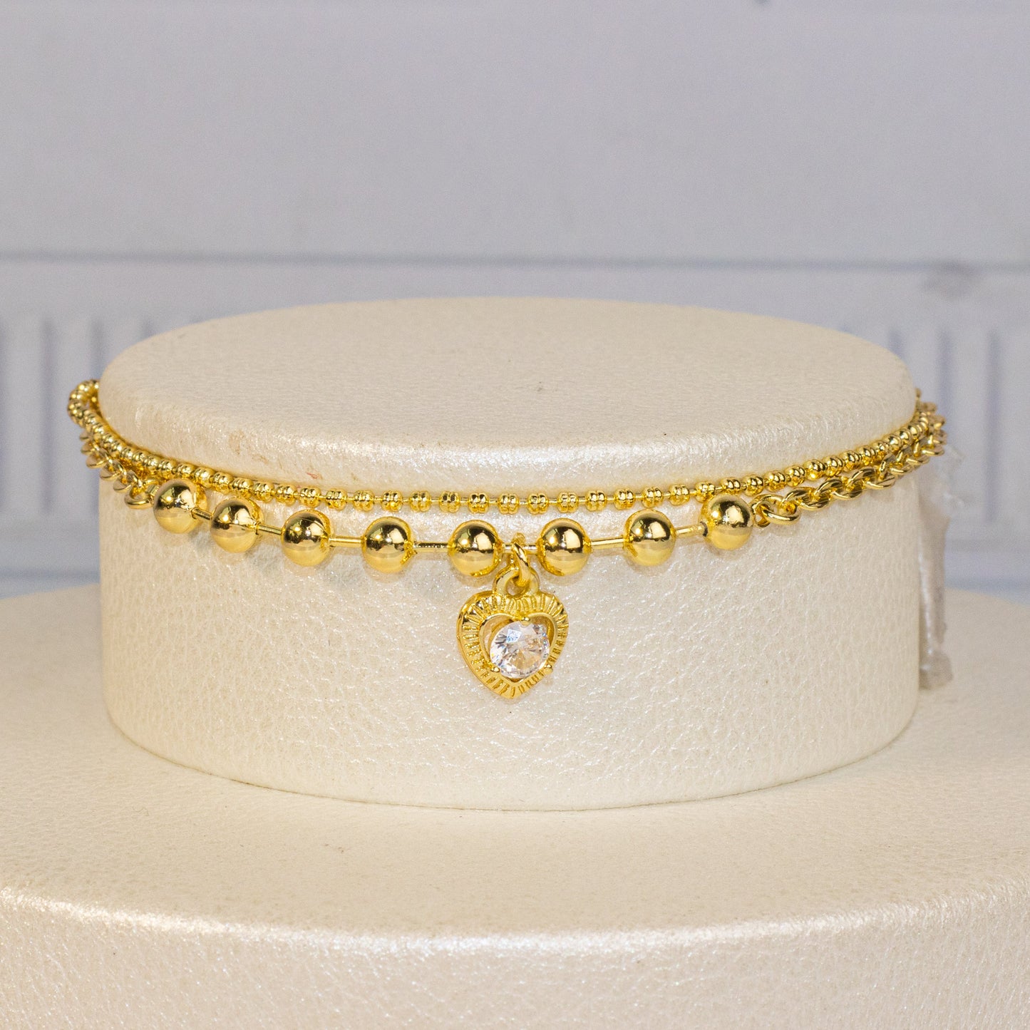 Pulsera doble balines