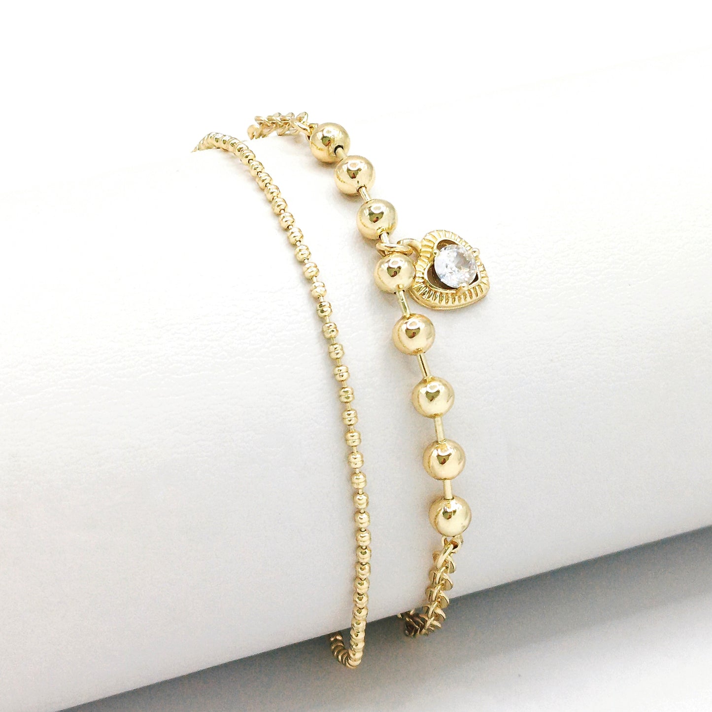 Pulsera doble balines
