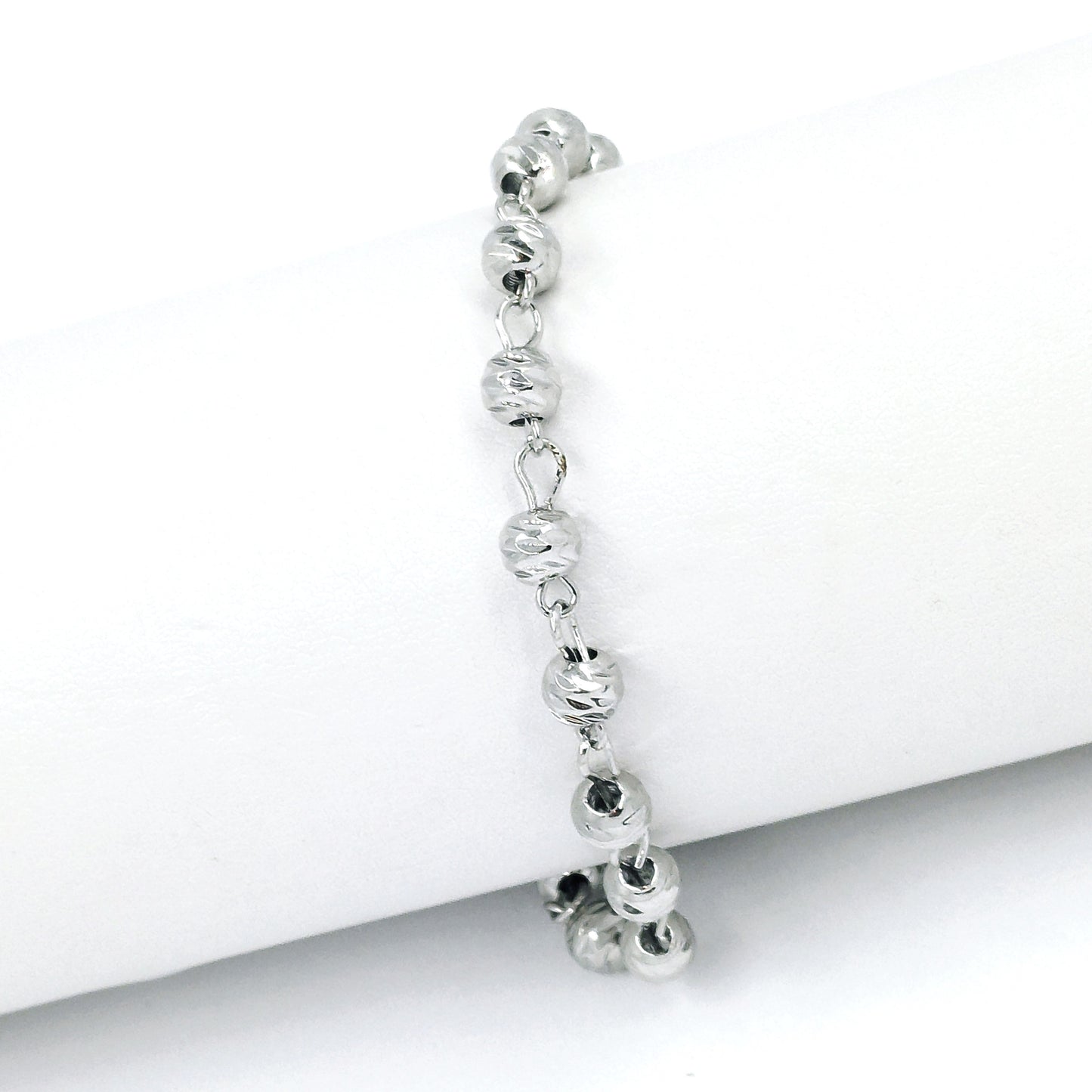 Pulsera balines diamantado P