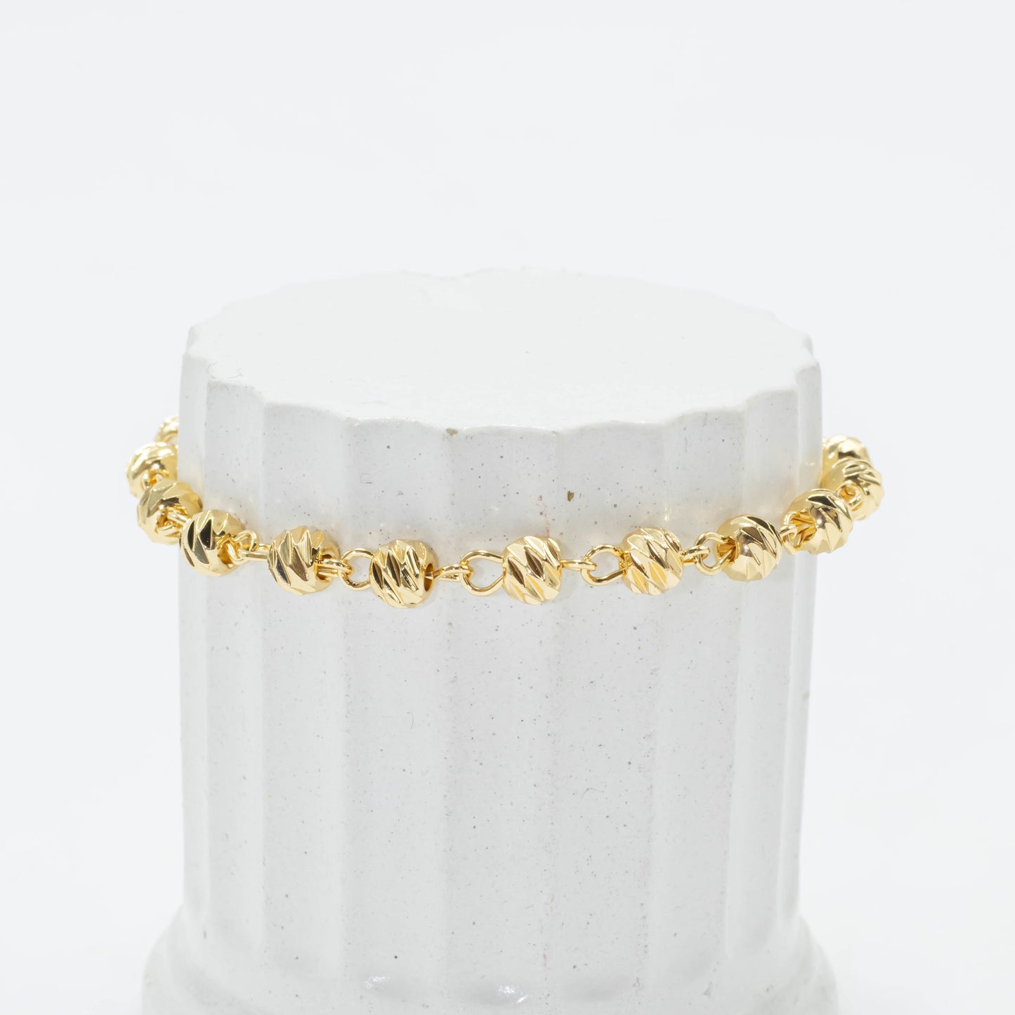 Pulsera balines diamantados