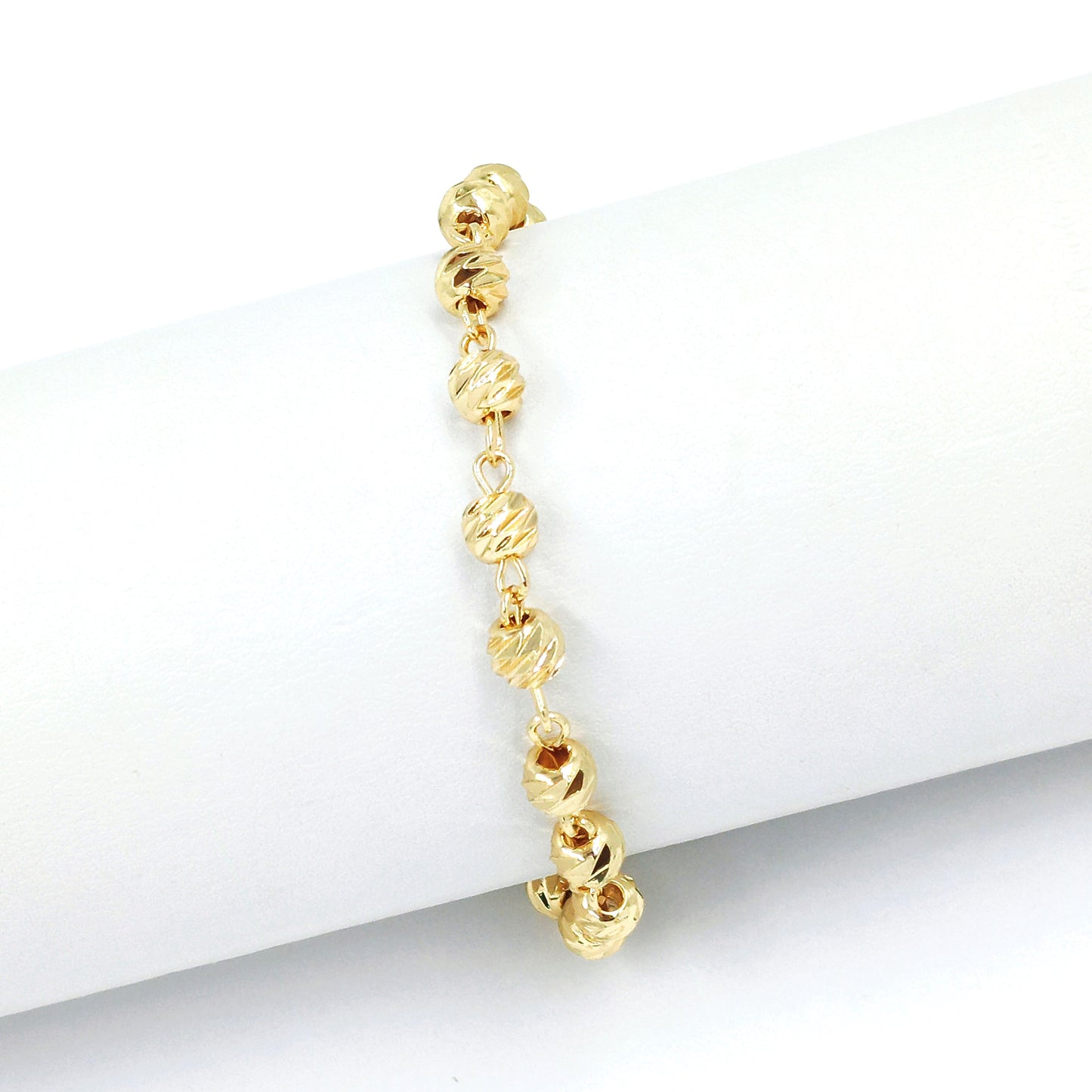 Pulsera balines diamantados