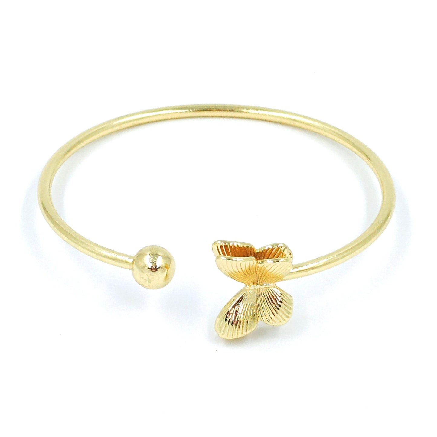 Pulsera mariposas lisas