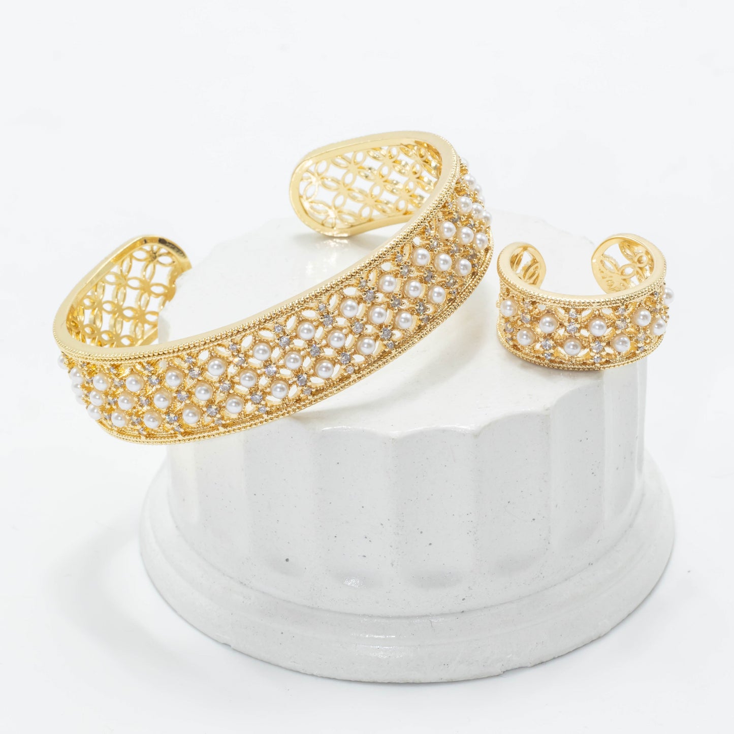 Set Pulsera perlas