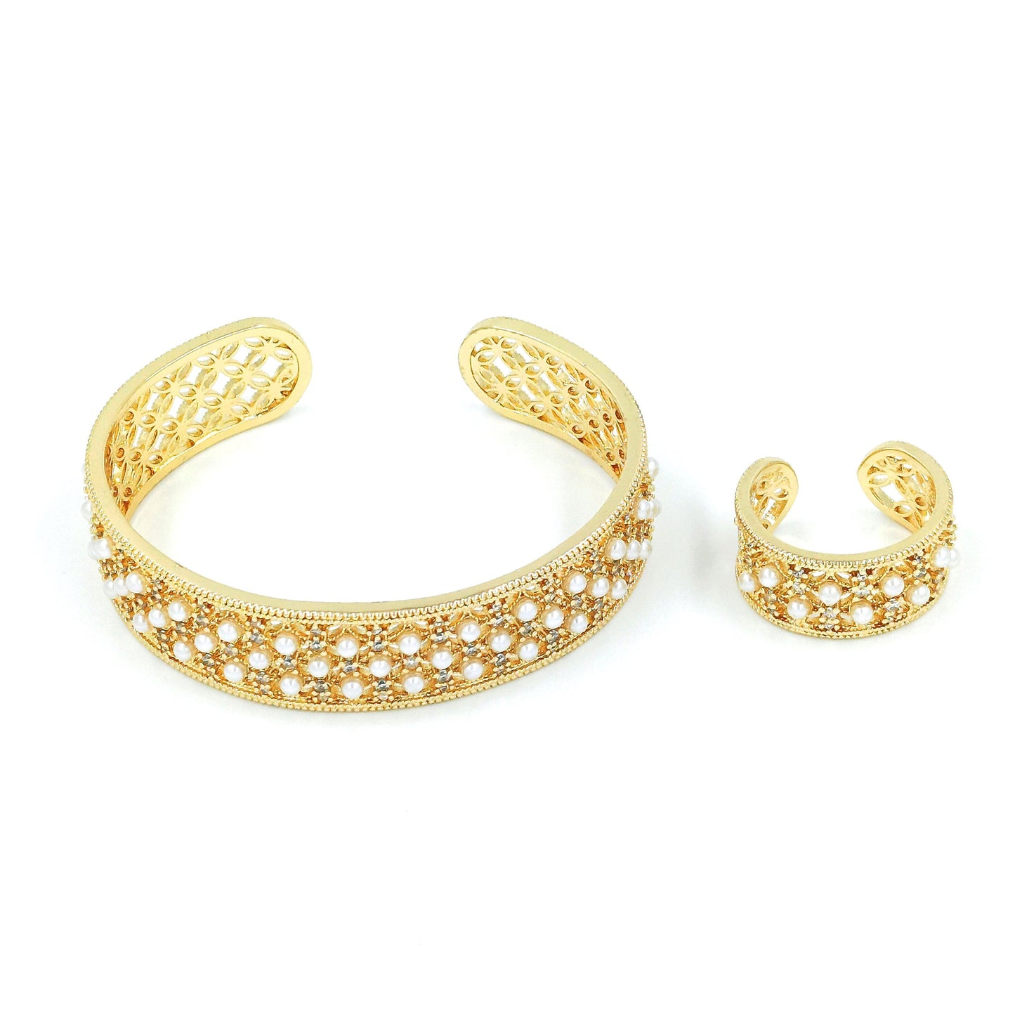 Set Pulsera perlas