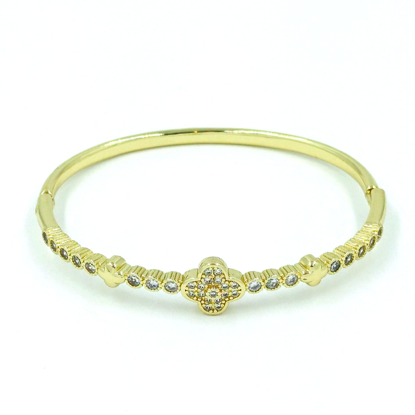 Pulsera aro zircon van cleef