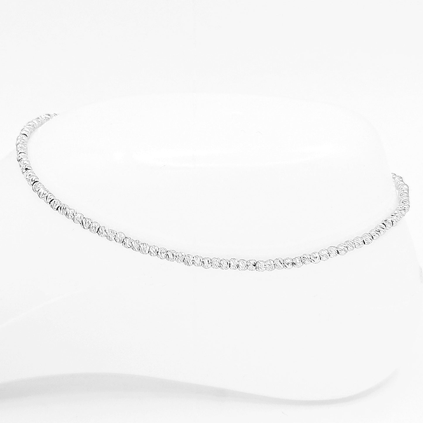 Tobillera balín diamantado P