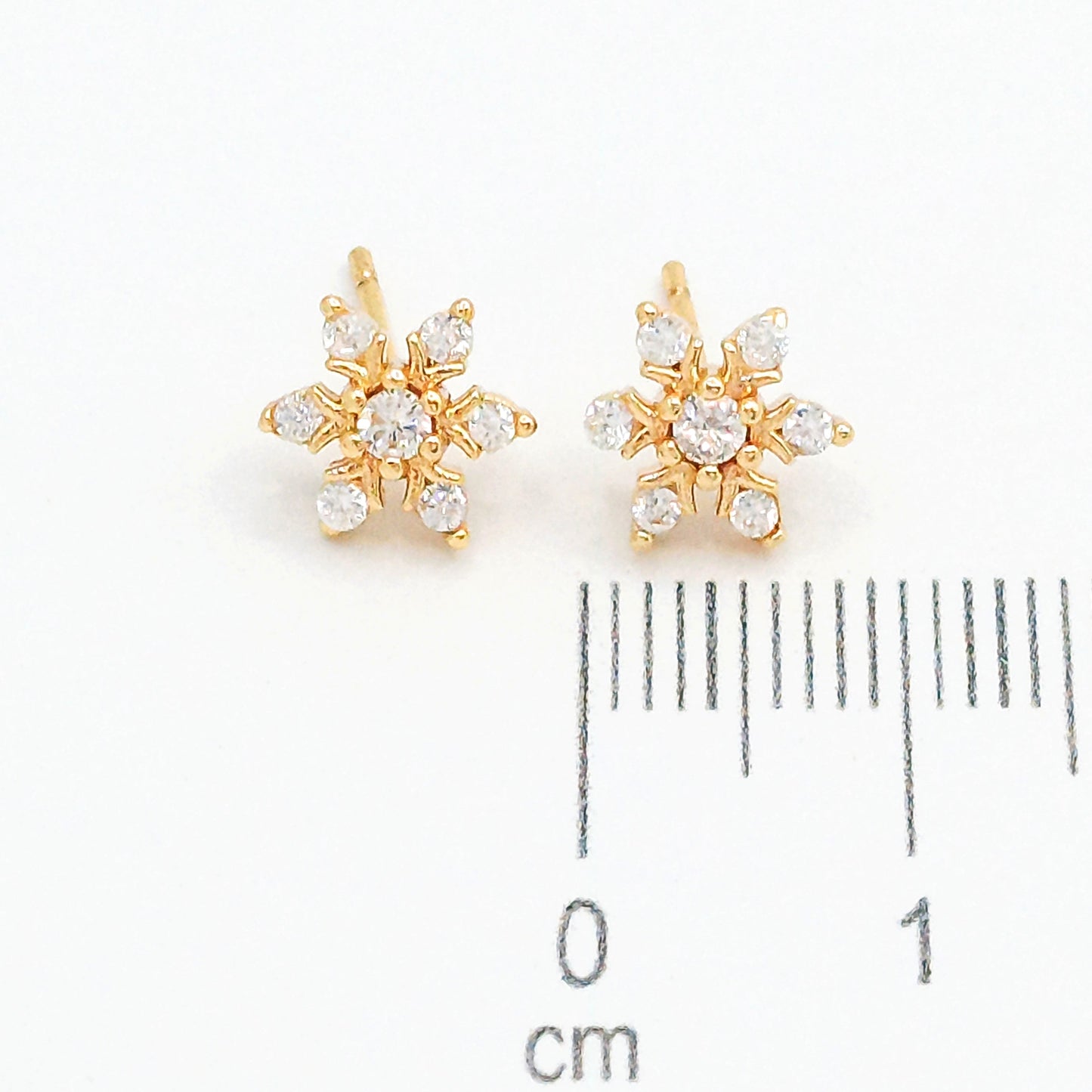 Topo flor zircones