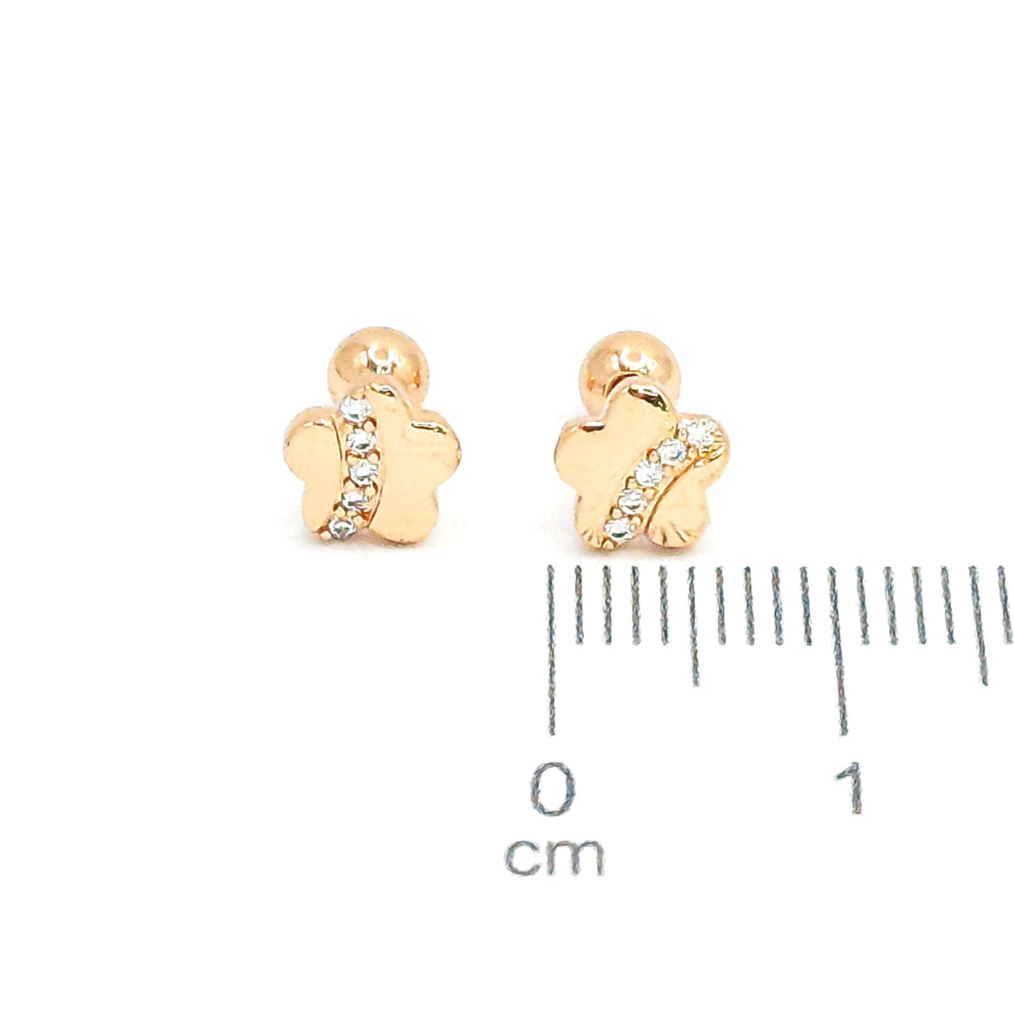Topo seguridad flor microzircones