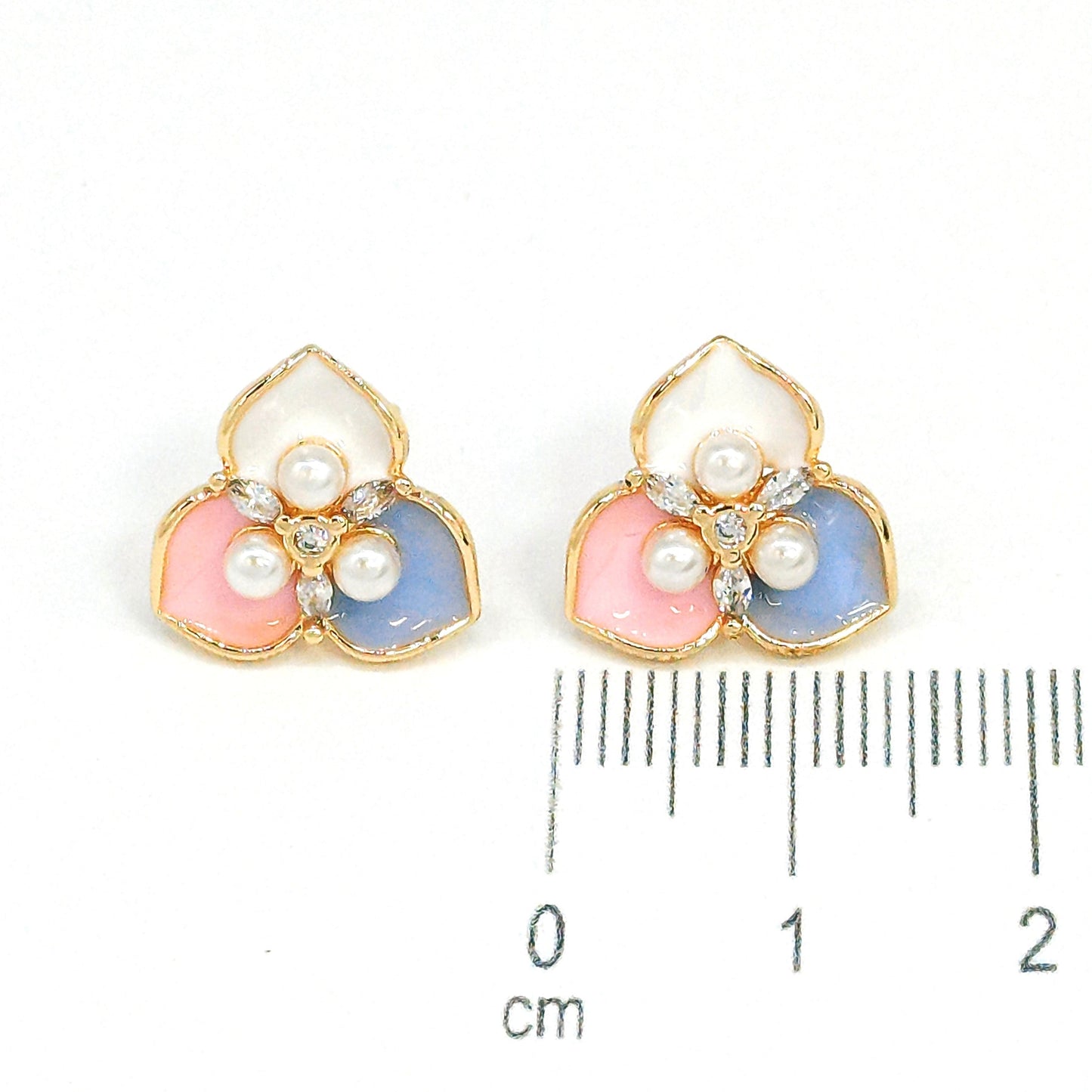 Topo flor perla pastel
