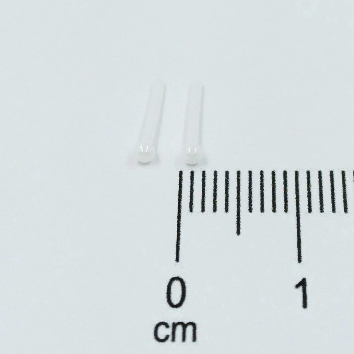 Topo balín cerámica #2 blanco