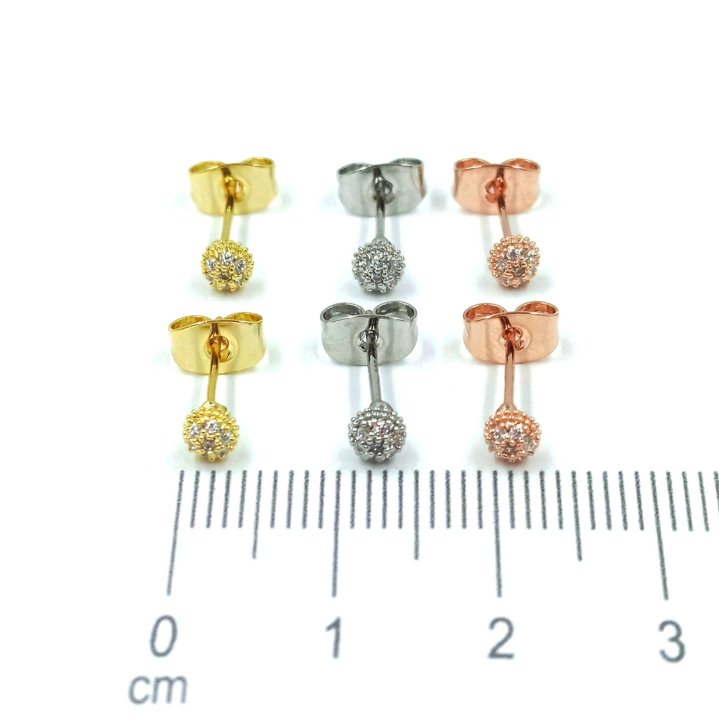 Topo trío bola de fuego 3 oros