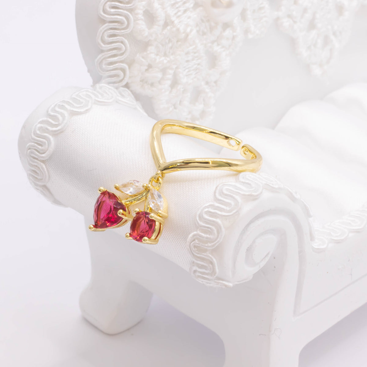 Anillo Dije cereza