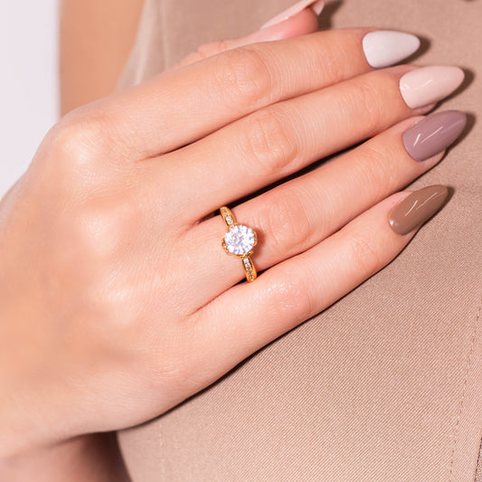 Anillo maxi diamante