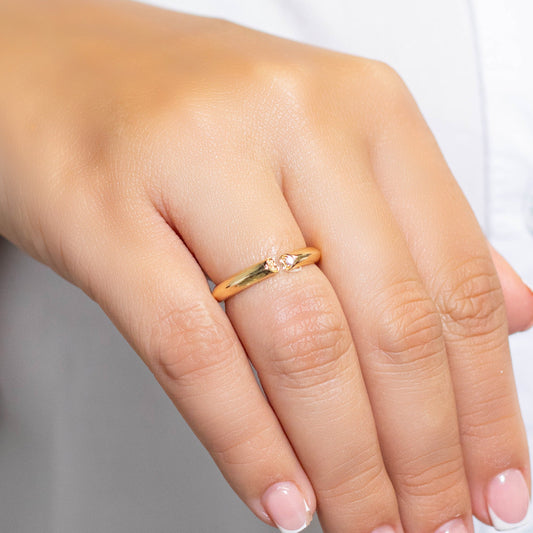 Anillo argolla lisa