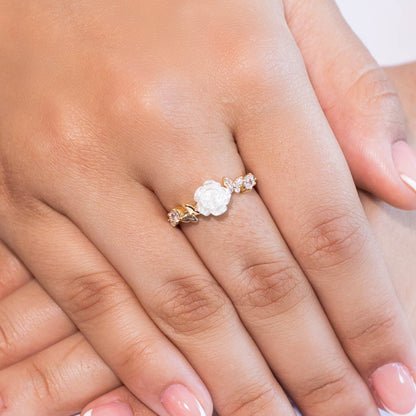 Anillo maxi rosa