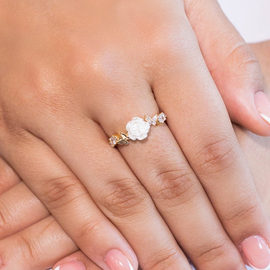Anillo maxi rosa