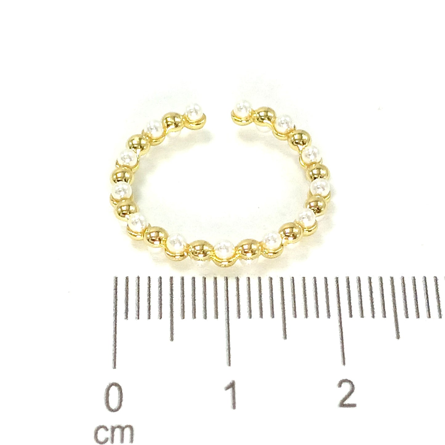 Anillo espiga perla