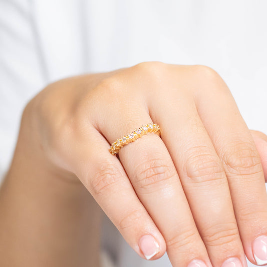 Anillo zircones