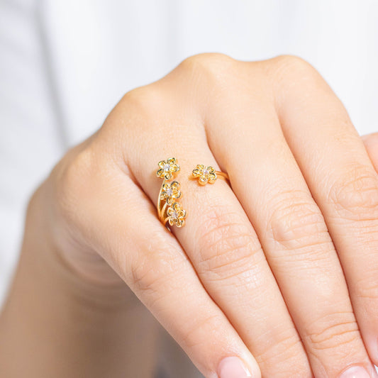 Anillo flores