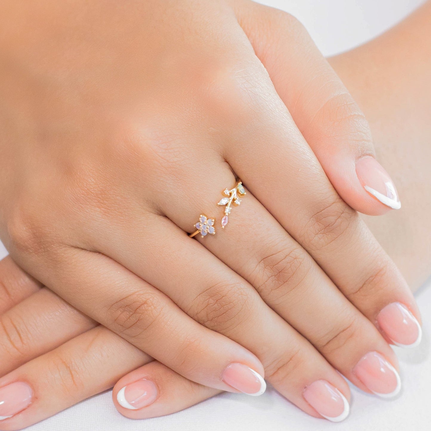 Anillo rosa