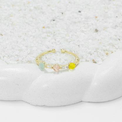 Anillo pastel