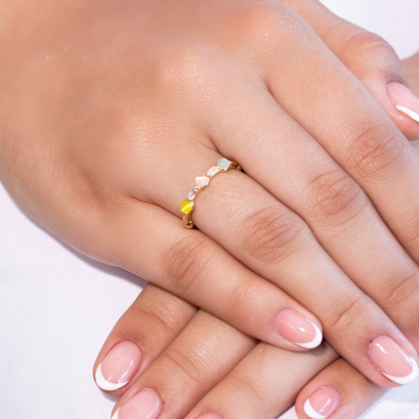 Anillo pastel