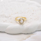 Anillo aro microzircones