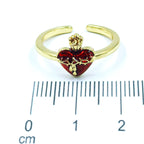 Anillo corazón de Jesús