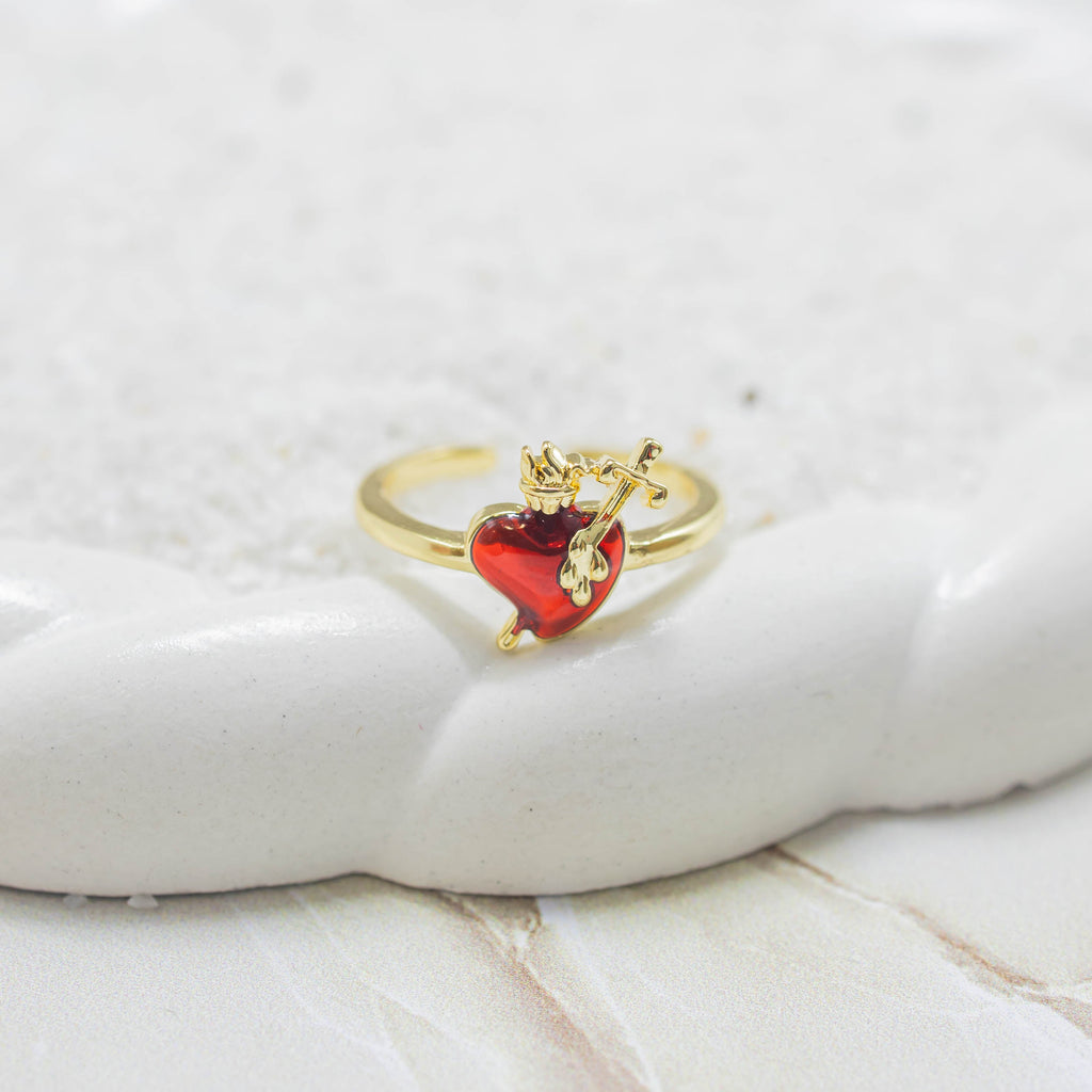 Anillo corazón
