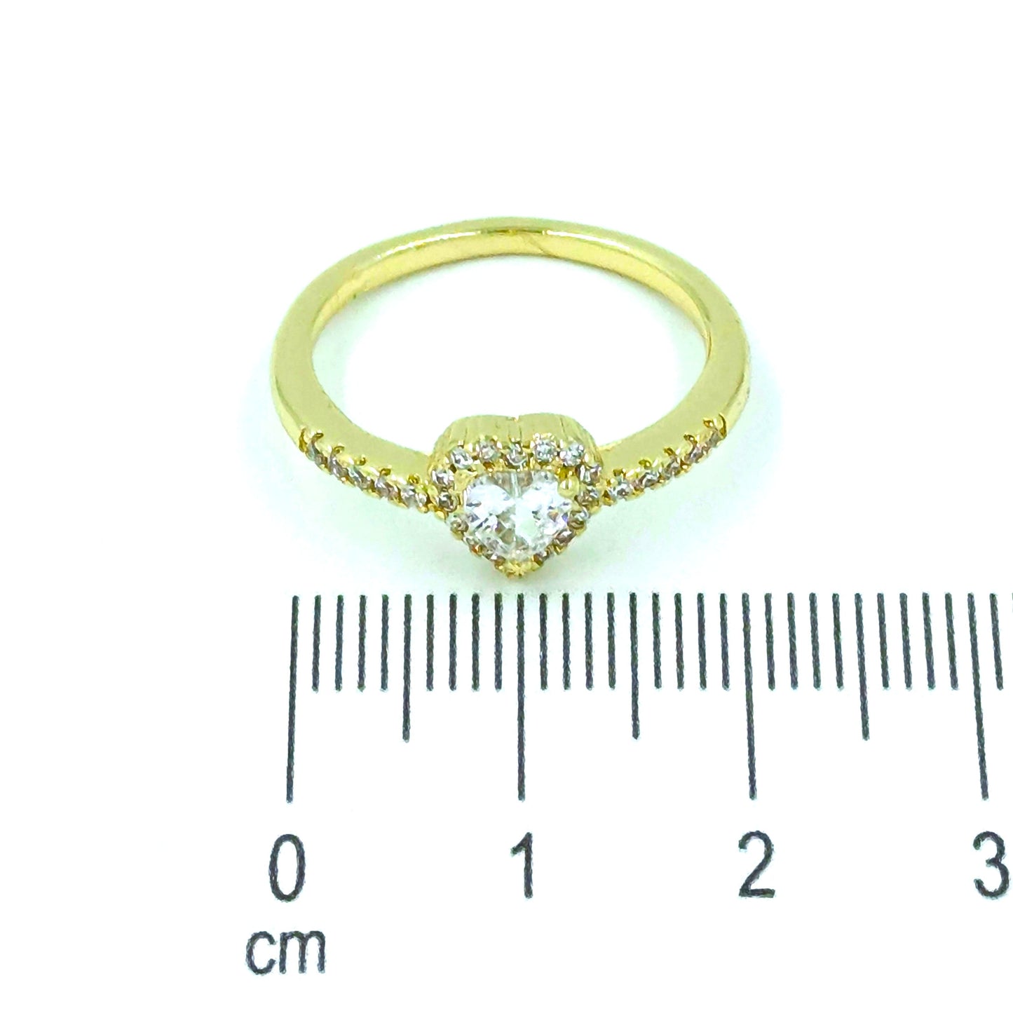 Anillo argolla corazón