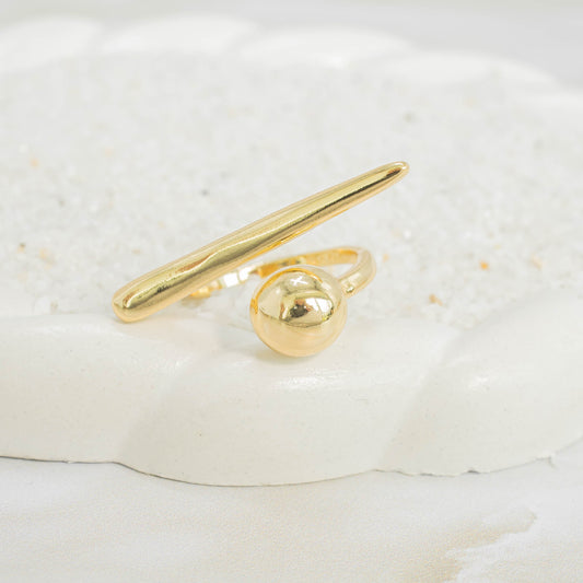 Anillo bastón-balín