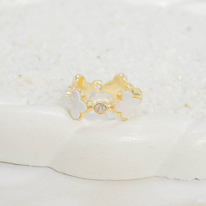 Anillo van cleef nácar