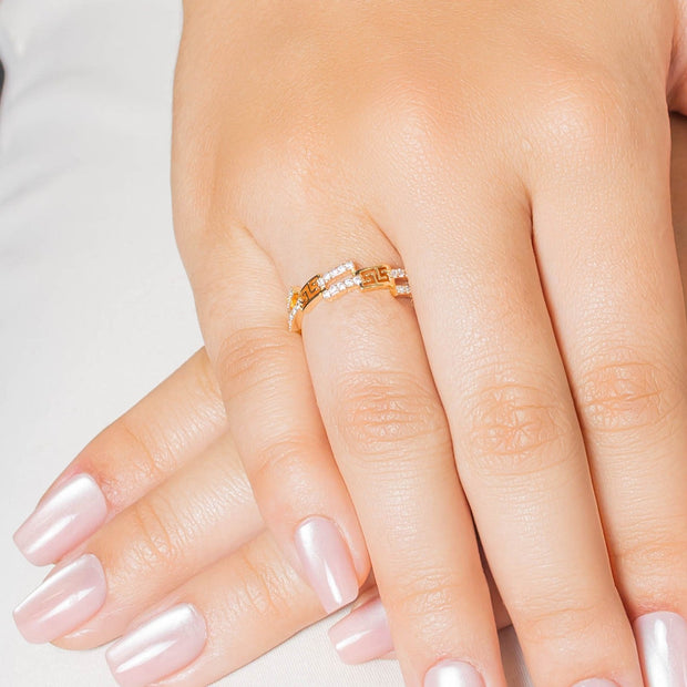 Anillo versace