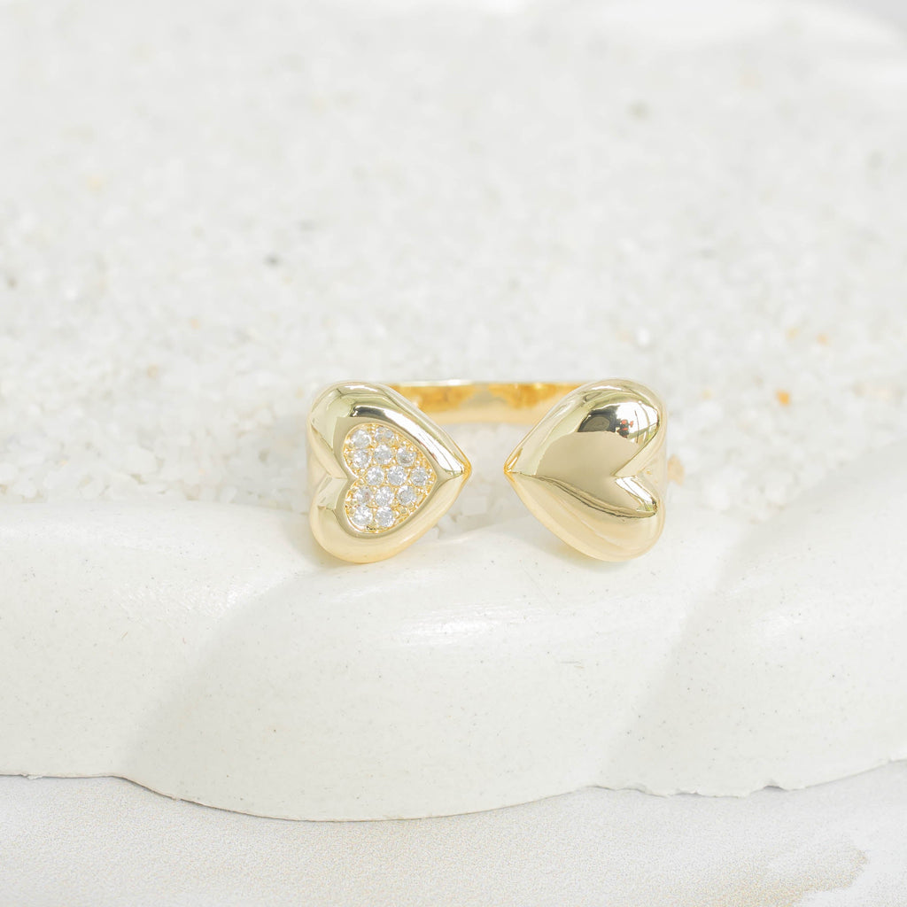 Anillo corazones