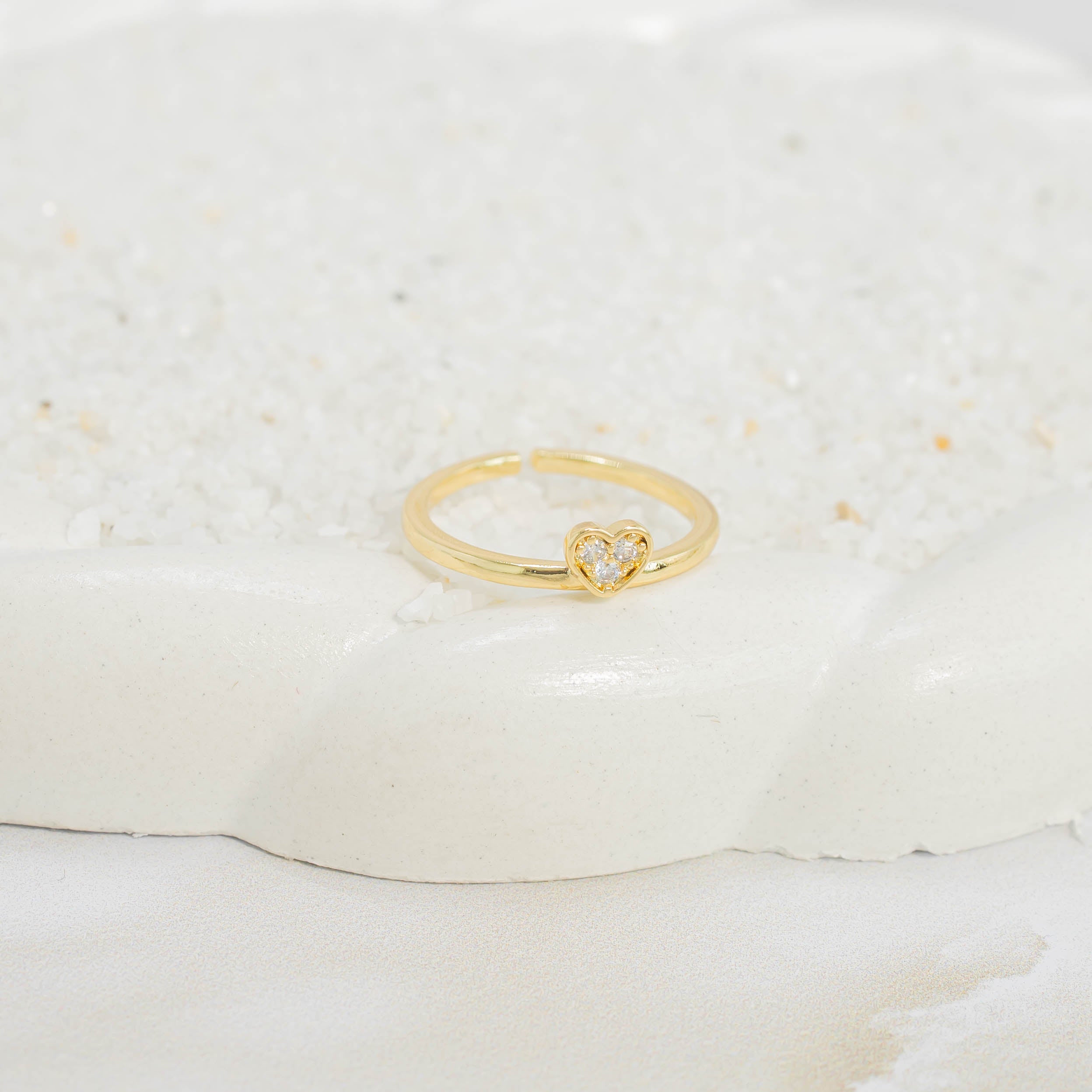 Anillo corazón  mini