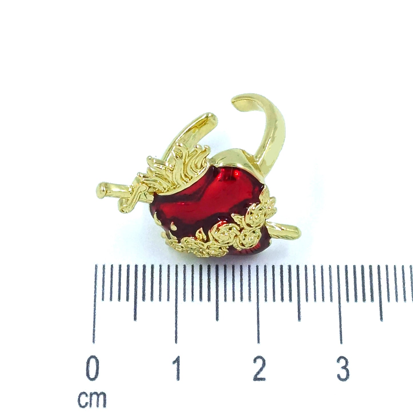 Anillo corazón de Jesús