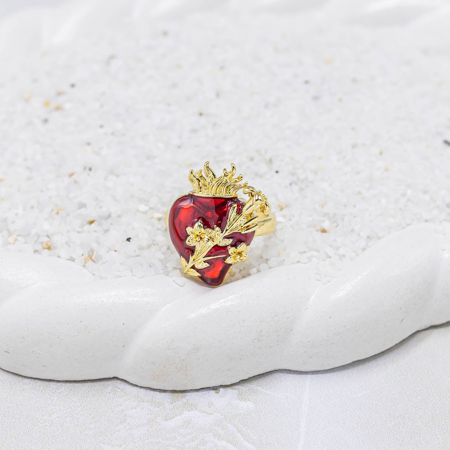 Anillo corazón