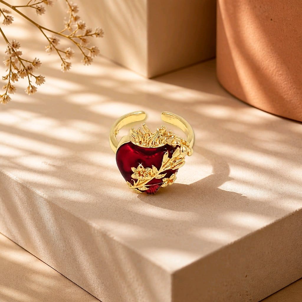 Anillo corazón