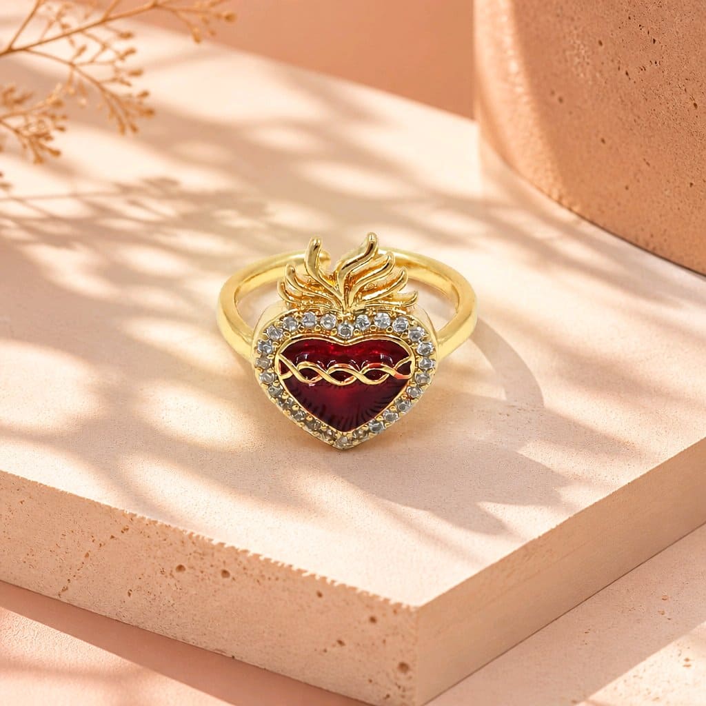 Anillo corazón