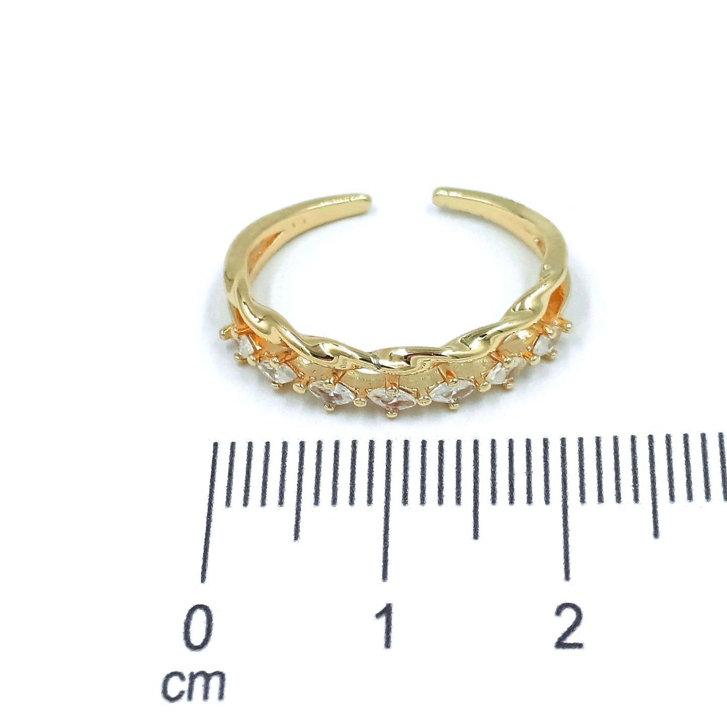 Anillo doble espiral