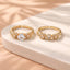 Anillo pisargolla flor