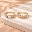 Anillo pisargolla flor
